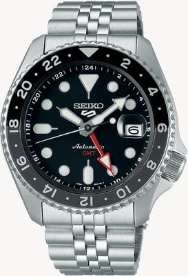 Seiko 5 Sports Style Automatic GMT 'Black Grape 5KX' 'SKX Re-Interpretation' SSK001K1