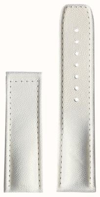 Hanhart PRIMUS White Calfskin Leather Strap - Without Clasp (Size M) - STRAP ONLY 9924.0620-07