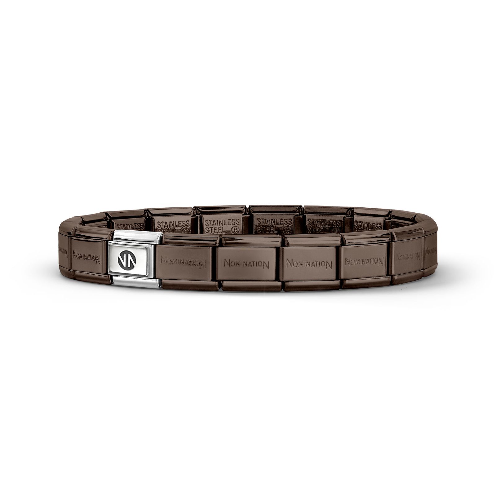 Nomination 030001/SI/036-21 Chocolate Matt Base Bracelet (21 Jewellery