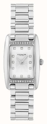 Coach Women's Reese (20mm) Silver Dial / Stainless Steel Bracelet 14504587