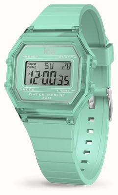 Ice-Watch ICE Digit Retro Azure Blue (32mm) Turquoise Digital Dial / Turquoise Silicone Strap 022889