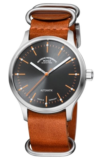 Mühle Glashütte M1-40-75-LB Panova Grey Automatic (40mm) Watch