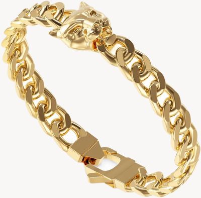 Guess Guess Jewellery Mens Panther Bracelet UMB06084YGL