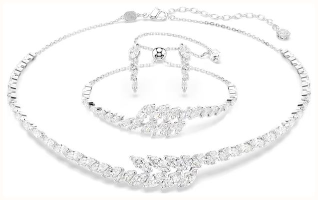 Swarovski Mesmera Set Set (3), Marquise Cut, White, Rhodium Plated 5762135