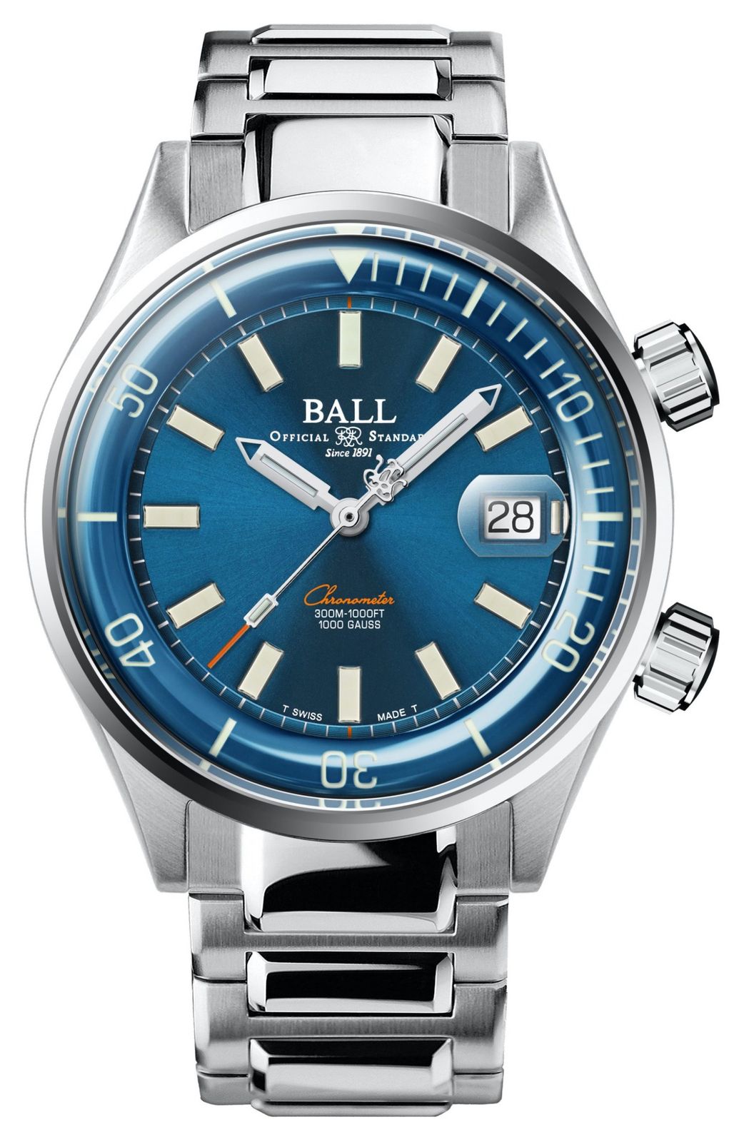 Ball Company DM2280A-S1C-BE Engineer Master II Diver Watch - Ball Watch Company - Modalova