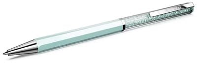 Swarovski Crystalline ballpoint pen, Blue lacquered, Chrome plated 5760216