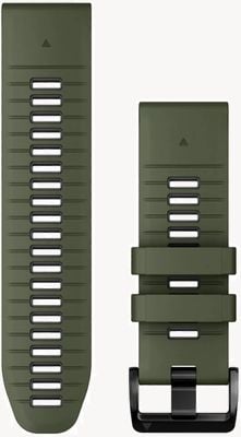 Garmin QuickFit® 26 Strap Only Moss/Graphite Silicone 010-13281-07