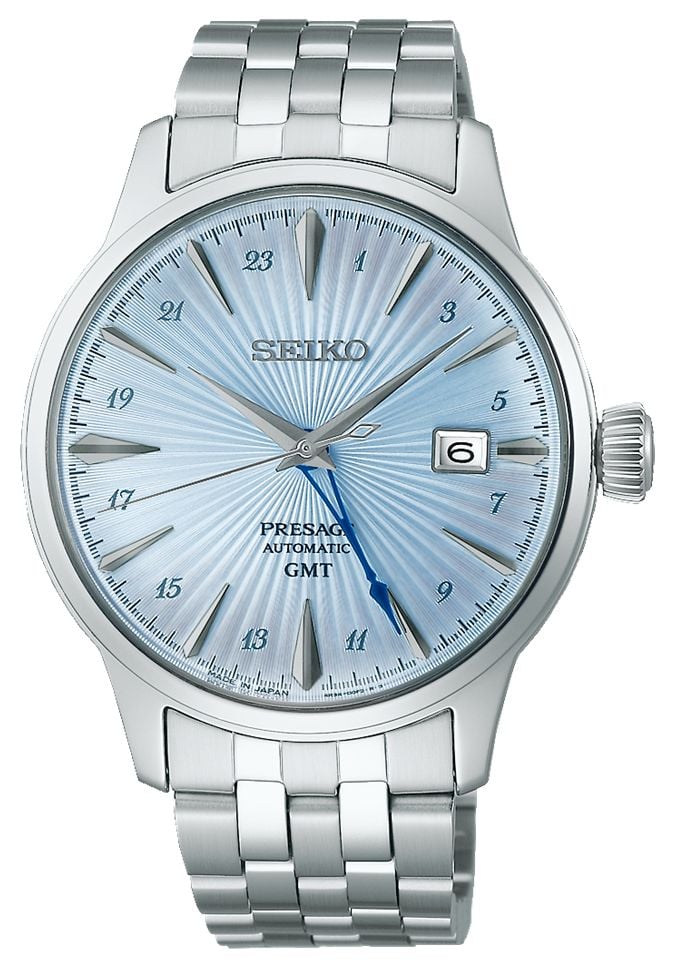 Seiko SSK037J1 Presage âSkydivingâ Cocktail Time GMT (40 Watch