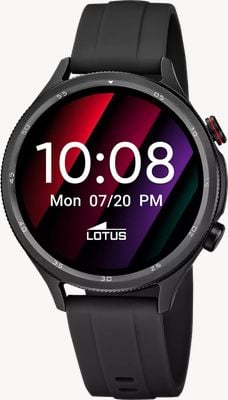 Lotus SmarTime Naya Lite 2nd Gen Smartwatch (43.5mm) Digital Display / Black Rubber Strap 50205/1