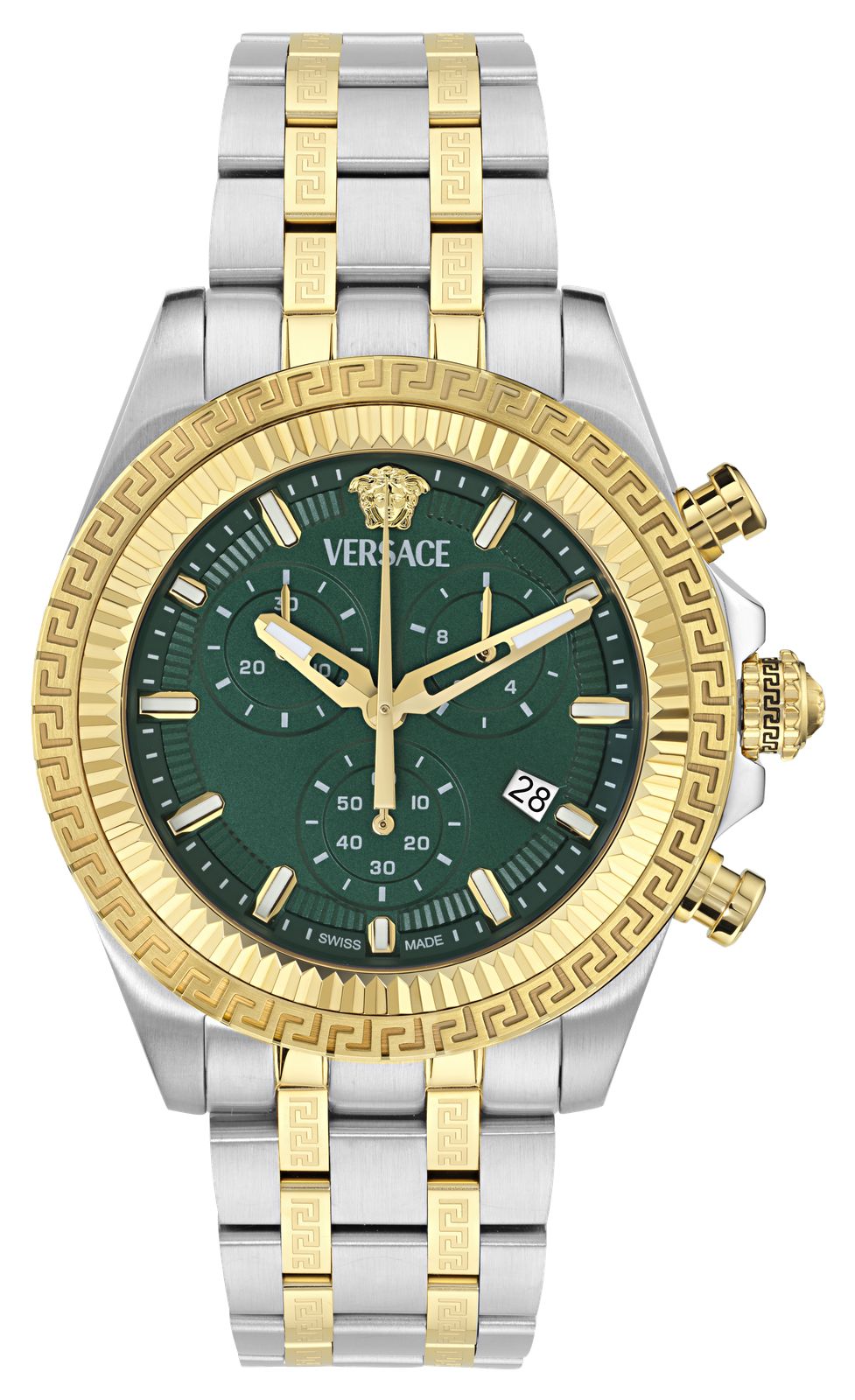 Versace VE0W00425 FORNAX Quartz Chronograph (44mm) Green Watch