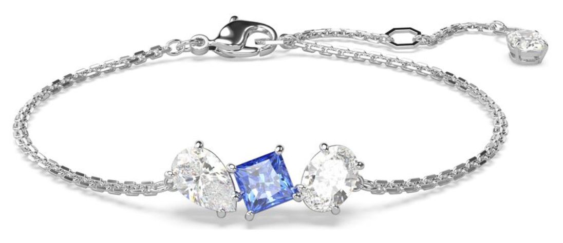 Swarovski 5668359 Mesmera Bracelet Rhodium Plated White and Jewellery