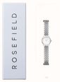 Rosefield Ladies Muse White Dial Silver Coloured Stainless Steel Bracelet MUWSSS-MU02 - alternate view 4