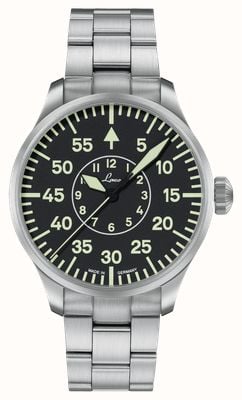 Laco Aachen Automatic (42mm) Black Dial / Stainless Steel Bracelet 861891.2