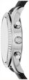 Michael Kors Men's Lexington Chronograph Black Leather Stainless Steel Dial MK9297 - alternate view 2