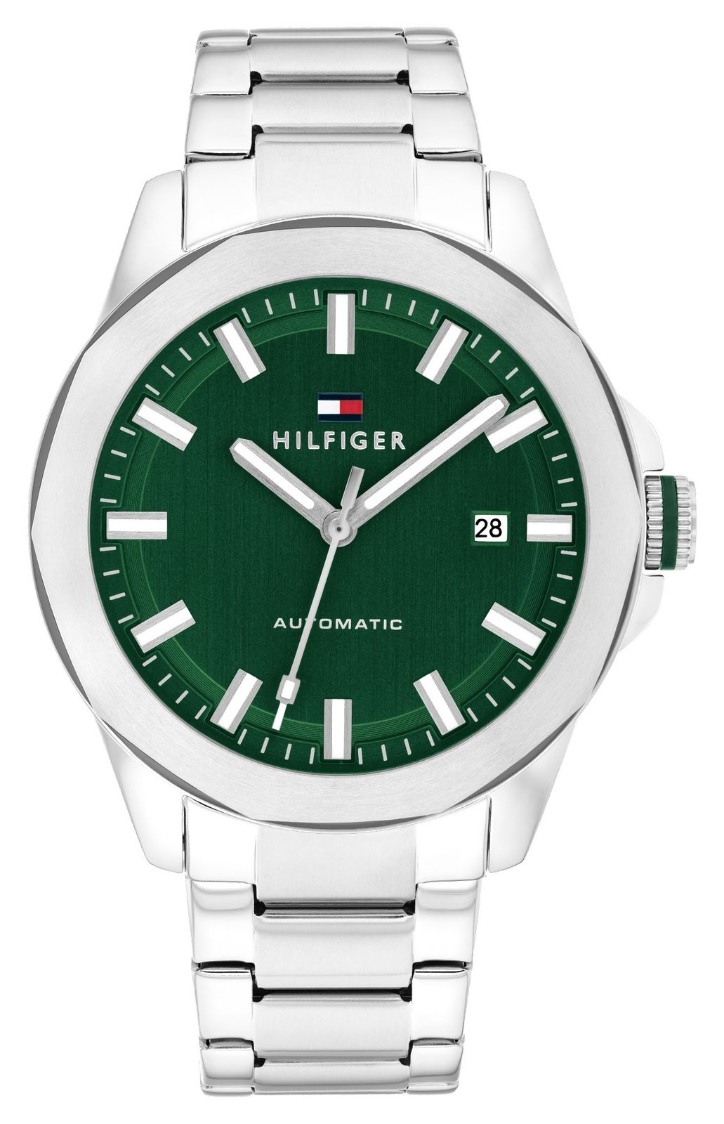 Tommy Hilfiger 1710694 Lars Automatic (42mm) Green Dial / Watch