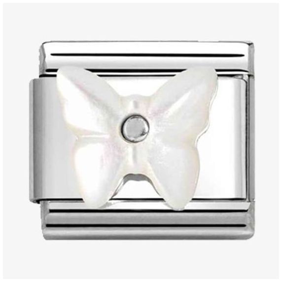 Nomination 330509/13 Classic Butterfly White Mother of Pearl Jewellery