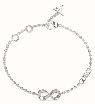 Guess Endless Dream Infinity Bracelet Silver JUBB03270JWRHL