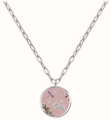 Radley Jewellery Fashion | Sterling Silver Necklace | Pink Circe Pendant RYJ2207S