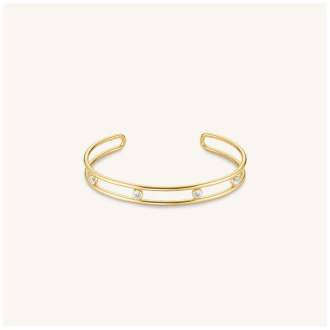 Rosefield Jewellery JB4CG-J1174 Ladies Gold plated 4 Crystal