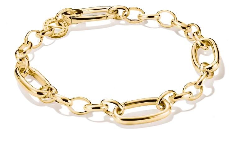 Thomas Sabo C1203-S02-39-L19 Gold Plated Charm Bracelet â Jewellery