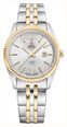 Swiss Military by Chrono Silver Dial Two Tone Yellow Gold Stainless Steel Bracelet Ladies Watch SM34066.05