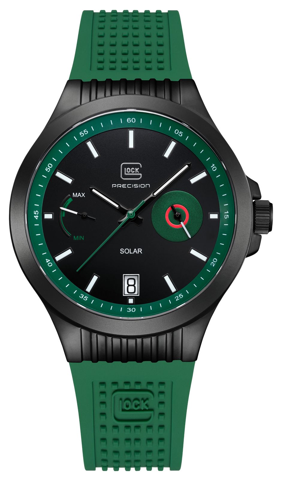 GLOCK Precision GW-19-4-22 Cartridge Solar (42mm) Black Dial Watch