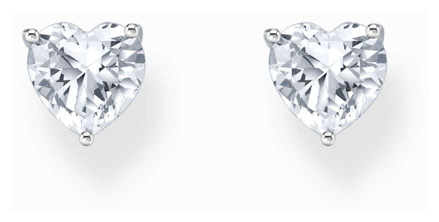 Thomas Sabo H2306-051-14 Heart Shape White Zirconia Sterling Jewellery