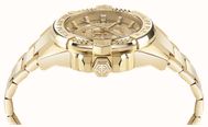Philipp Plein PLEIN MAJESTY Quartz (44mm) Gold Sunray Dial / Gold PVD Stainless Steel Bracelet PWBHA0726 - alternate view 2