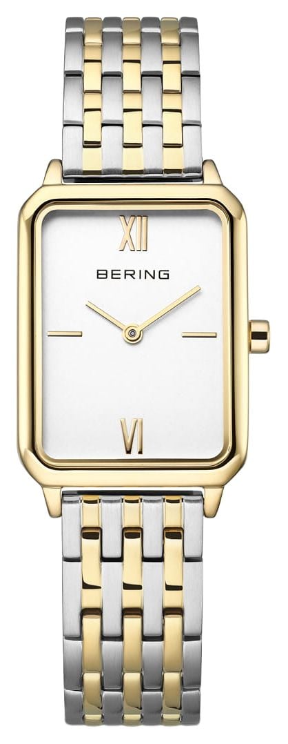 Bering 17423-714 Classic Quartz (23mm) White Dial / Two-Tone Watch