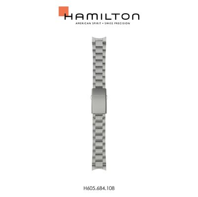 Hamilton Straps H695684108 Men’s Bracelet Only Stainless Watch