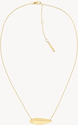 Calvin Klein Women's Sculpted Necklace Gold 35000816
