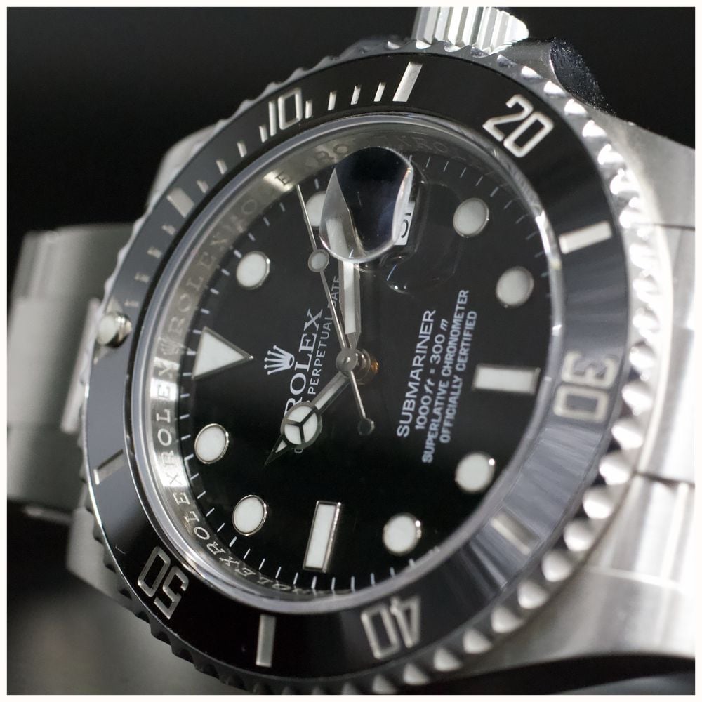 Pre-owned Rolex Submariner Date 116610LN - 2014 Box & Papers J12562 - alternate view 2