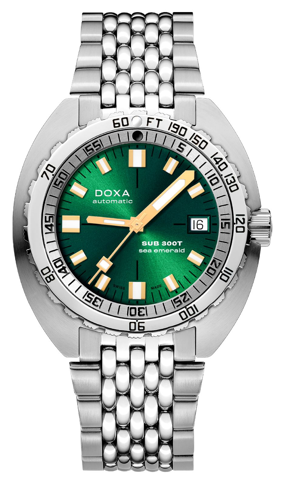 DOXA 840.10.131.10 SUB 300T Sea Emerald (42.5mm) Green Watch