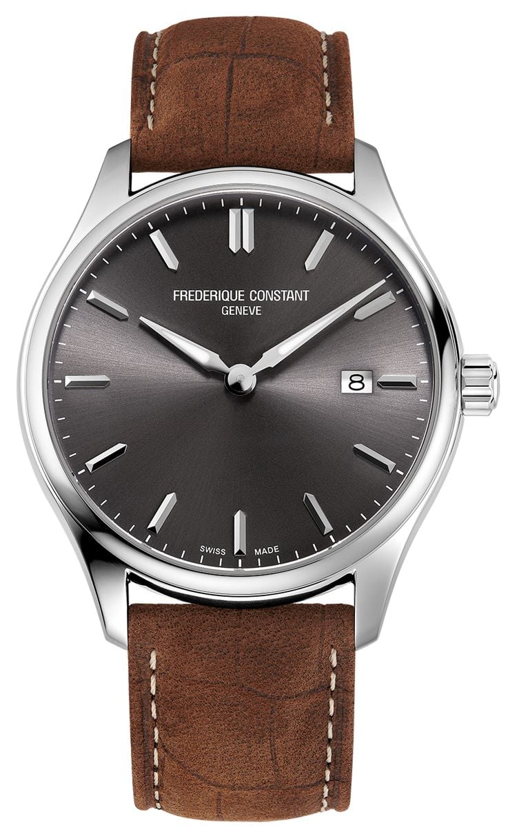 Frederique Constant FC-220DGS5B6 Classics Quartz (40mm) Grey Watch