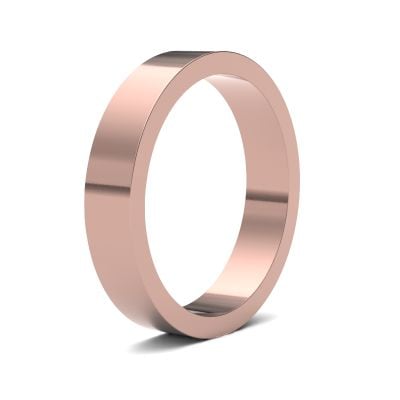 James Moore Wedding Ring  | 4mm | Medium | Size Flat | AG_4LMF-9R AG_4LMF-9R