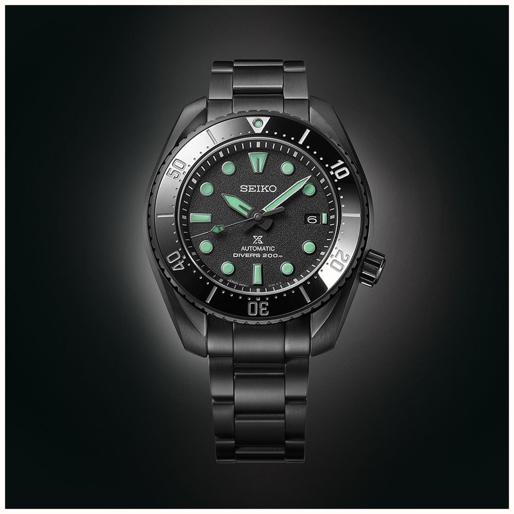 Seiko Prospex Black Series ‘Night Vision’ Sumo Diver Limited Edition ...