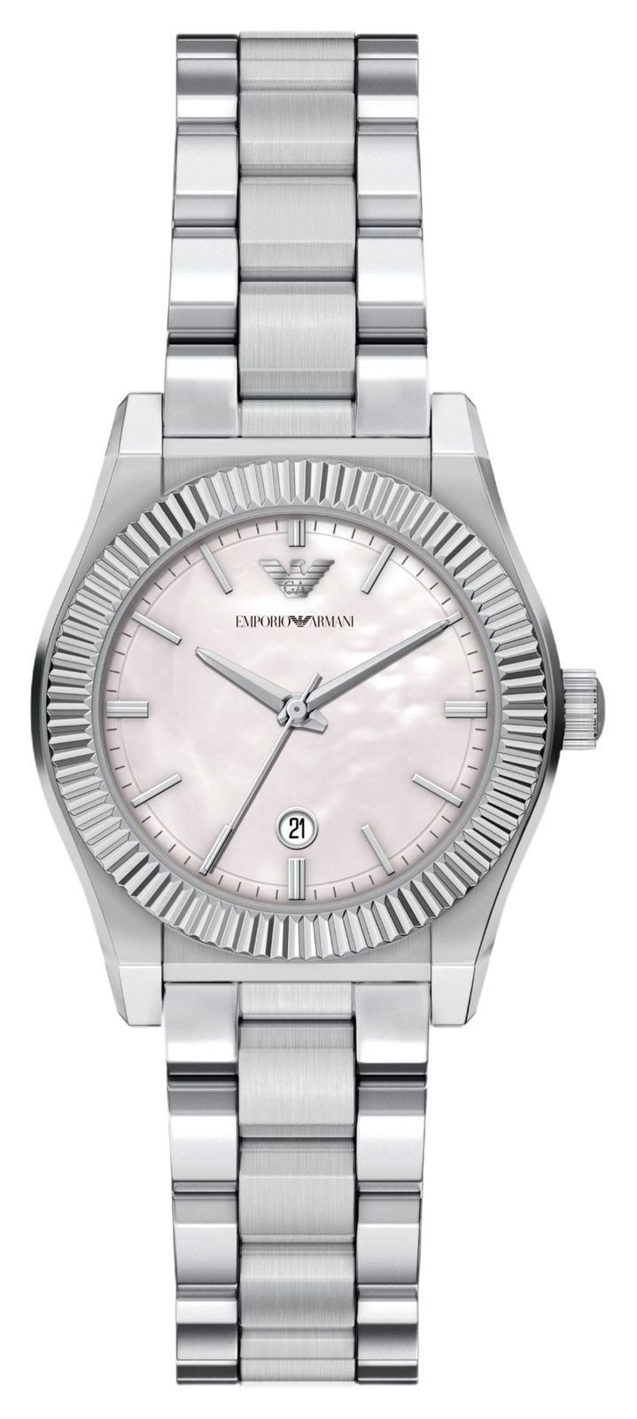 Emporio Armani AR11802 Three-Hand Quartz (32mm) Pink Mother- Watch