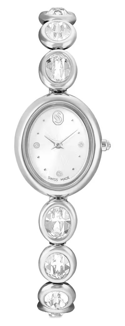Swarovski 5740826 Imber oval watch, Swiss Made, Metal