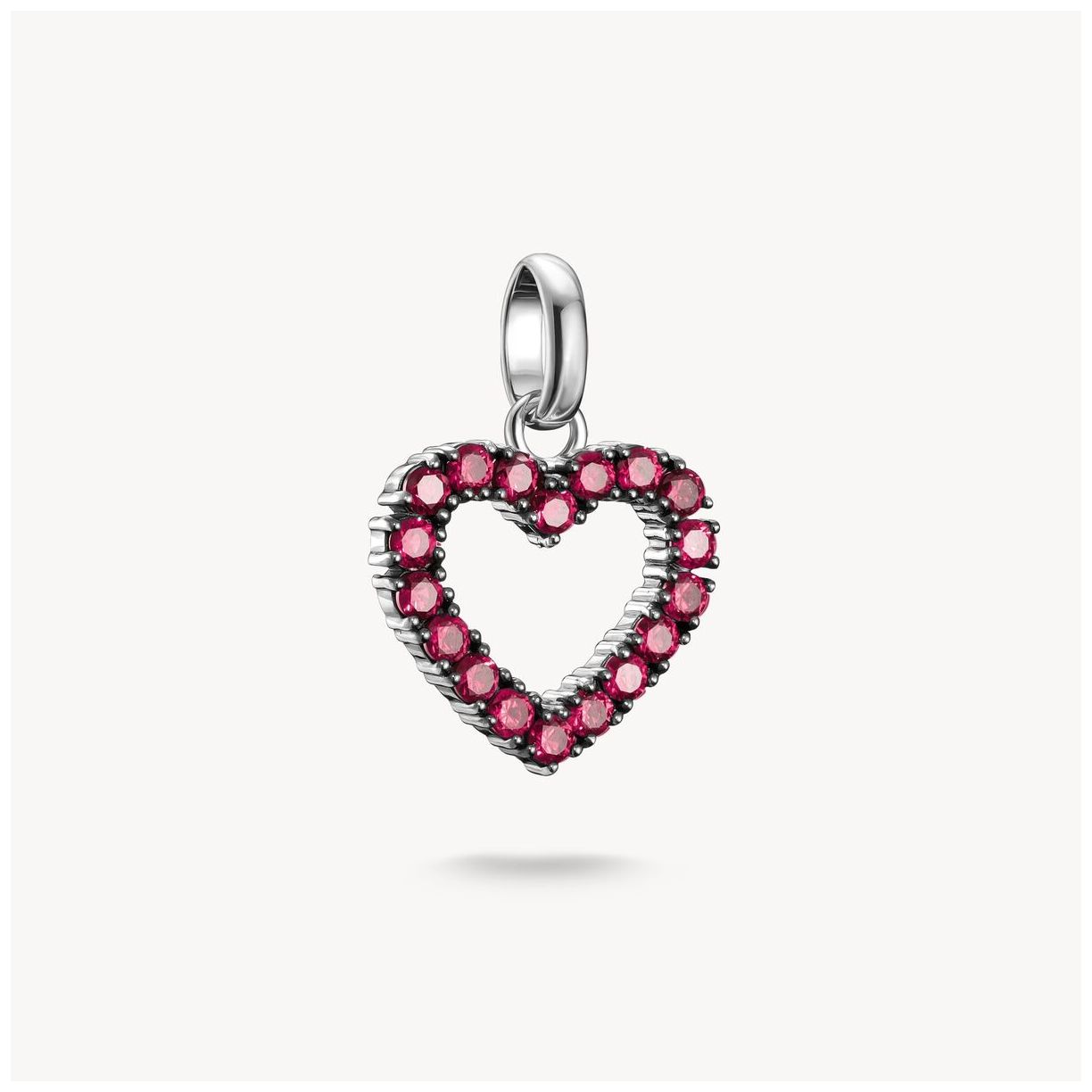 Thomas Sabo CC1237-639-10 Charm Pendant Heart With Red Jewellery