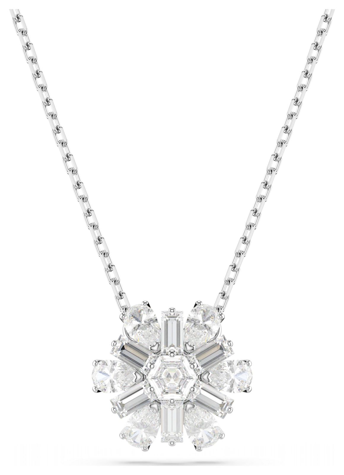 Swarovski 5691484 Idyllia Pendant Necklace Snowflake White Jewellery