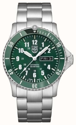 Luminox Sport Timer Automatic (42mm) Green Dial / Stainless Steel Bracelet XS.0937