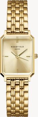 Rosefield Octagon XS (19.5mm) Champagne Gold Dial / Gold-Plated Stainless Steel Bracelet OCGSG-O82
