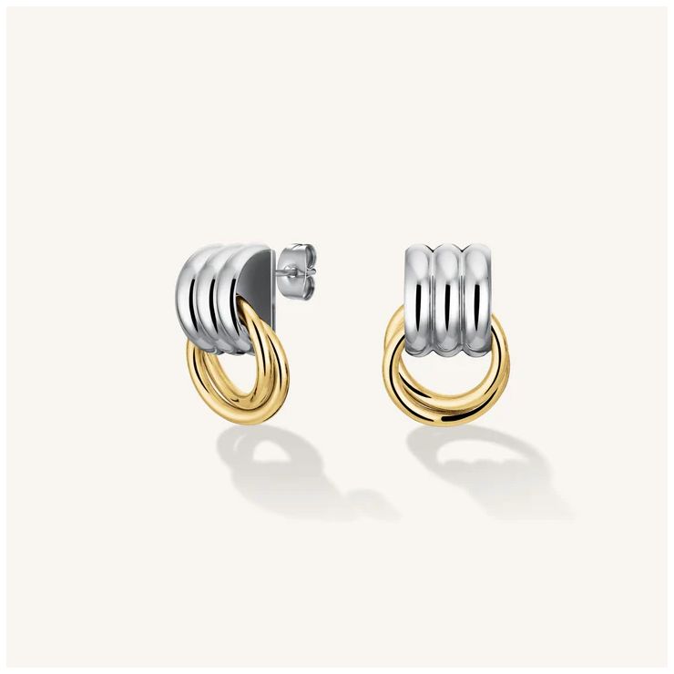 Rosefield Jewellery JEIED-J964 Modern Vintage Interlaced