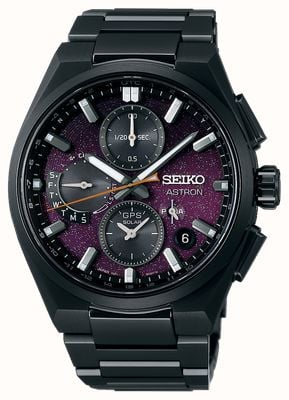 Seiko Astron GPS Solar 5X Dual Time Chronograph ‘Yozakura’ – Cherry Blossom by Night – Limited Edition SSH171J1