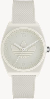 Adidas PROJECT TWO | White dial | White Silicone Strap AOST22035