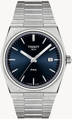 Tissot PRX Quartz (40mm) Blue Sunray Dial / Stainless Steel Bracelet T1374101104100