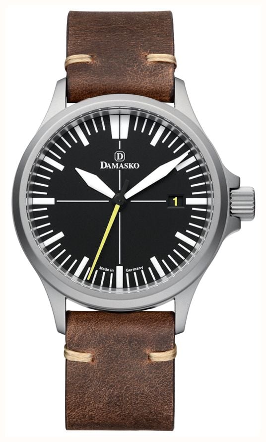 Damasko DS30 YELLOW VINTAGE MOCHA LEATHER