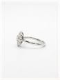 0.50ct Round Brilliant Natural Diamond 18ct White Gold Cluster Ring SL8493 - alternate view 2