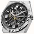 Ingersoll THE LANDING Automatic (40mm) Grey Skeleton Dial / Stainless Steel Bracelet I18701 - alternate view 2