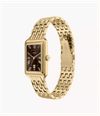 Fossil Raquel (23mm) Brown Dial / Gold PVD Stainless Steel Bracelet ES5434 ES5540 - alternate view 2